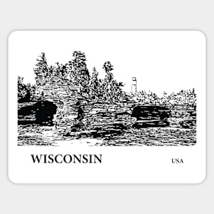 Wisconsin USA Sticker